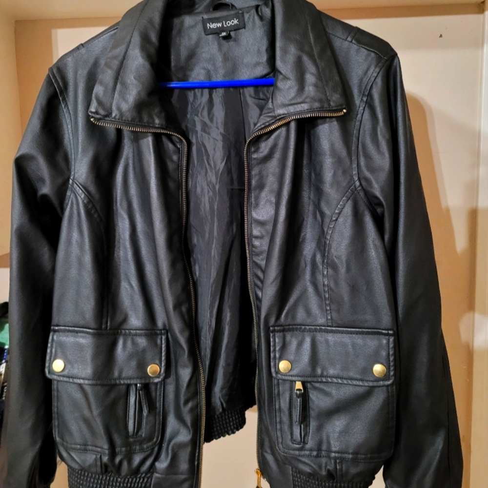 Size 1X Women's "leather" jacket
